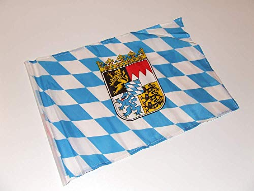 generisch Bayern Wappen Fahne/Flagge 30x45 cm mit Hohlsaum