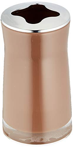RIDDER 2103208 Zahnbürstenbecher Disco braun, Acryl