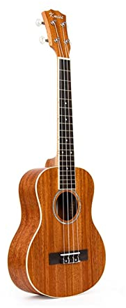 JKXWX Ukulele Konzert Ukulele - Tenor Ukulele Mahagoni Ukelele 26 Zoll Uke Aquila String 4 Saitengitarre Ukulelen