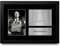 HWC Trading FR A4 Alfred Hitchcock Psycho Geschenke Geducktes Signiertes Autogramm Präsentationsdisplay für Fans von Film Memorabilien - A4 Framed