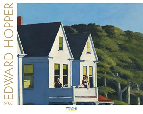 Edward Hopper - Kalender 2023 - Art-Format - Korsch-Verlag - Kunstkalender - 55 cm x 45,5 cm