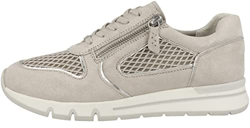 Caprice Damen 9-9-23706-20 Sneaker, Light Grey Uni, 39 EU