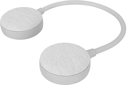 Wearable Speaker, Neckband Bluetooth Speakers, Built in Mic, Support Handsfree, TF Card, Portable Neck Speaker for Running, Cycling, Hiking(Grey)