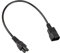 RIIEYOCA Cavo di Alimentazione C14 a C5, IEC 320 Maschio a Femmina, Adattatore AC per Computer PC, Monitor Smart TV, Ricambio 250 V 10 A (60 cm)