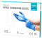 EUROPAPA® Lot de 100 gants jetables en nitrile - Non poudrés - Sans latex - Non stériles - Sans latex - Bleu océan
