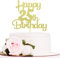Sotpot Gold Glitter 25 Cake Topper, 25th Birthday Cake Decorations for Birthday Party Anniversary Party Supplies