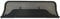 PureWind Windschott kompatibel mit Saab 900 I Baujahr 1986-1994 (Schwarz) – Windschott Universal mit Schnellverschluss inkl. Tasche