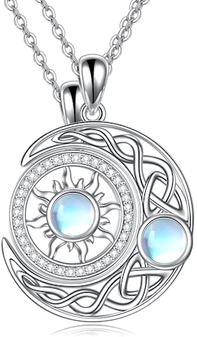 POPLYKE Mutter und Sohn Anhänger - Tochter Vater Schwester Schmuck Set Sterling Silber - Geschenke für Damen