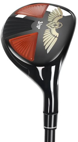 Bybomya Mazze da golf ibride serie G da uomo, 3,4,5 PW, mazze da golf ibride con alberi in grafite e copertura per la testa, ibrido da golf per mano destra, Regular Flex, singola