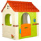 FEBER - Fantasy House Casita Infantil de Juegos, con Puerta Abatible, para Jugar al Aire Libre o en Casa, Resistente y de Fácil Montaje, para Niños de 2 a 6 Años, Famosa (FEH17000), Versión Actual