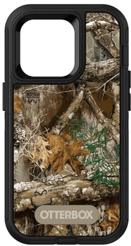OtterBox Defender Series Screenless Edition Case for iPhone 13 Pro (Only) - Case Only - Non-Retail Packaging - Realtree Edge (Camo)