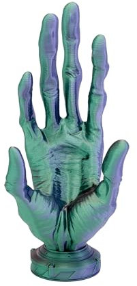 Alien Hand Game Controller Halter | STLFlix Finger Halterung VR Quest Space Weltraum Außerirdisch Smartphone Portemonnaie Fernbedienung Schlüssel Dekoration (Grün/Lila/Kupfer)