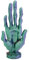 Alien Hand Game Controller Halter | STLFlix Finger Halterung VR Quest Space Weltraum Außerirdisch Smartphone Portemonnaie Fernbedienung Schlüssel Dekoration (Grün/Lila/Kupfer)
