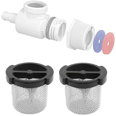 NUHFUFA Lot de 2 cartouches internes de rechange pour filtres 6-504-00 pour accessoires Zodiac Polaris