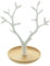FRANK FLECHTWAREN Schmuckbaum White, Polyresin Maße: Höhe 21 cm, origineller Schmuckständer, Zeitlos