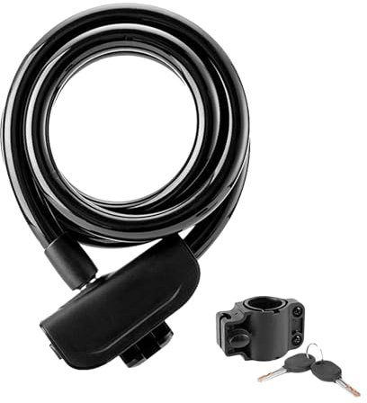 CHENGZI Portable Anti-Theft Bicycle Electric Car Ring Lock Steel Cable Lock