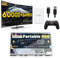 320G HDD Portable External Game Console Cassette, Pocket Super Console with 60000+ Games, Retro Gaming Hard Drive Support 70 Emulators, Plug and Play Disk Game Stick T3 Video GamePad (With Controller)