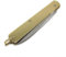 COLTELLO SFILATO INOX CM.21 MANICO OTTONE