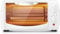 LABLADUO Air Fry Toaster Oven, Mini Oven Household 10L, Baking Oven with Multiple Cooking Functions Grill Adjustable Temperature Control Timer - 800W(Bianco)