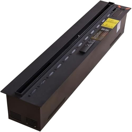 JJENXYYDS 3D Water Vapour Electric Fireplace,Recessed Atomized Fireplace,Remote,Touch Control,Automatic Water Filling,Ultra-thin 3mm Panel,Suitable for Multiple Scenarios,7-Colors,70