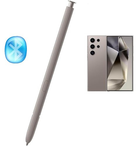 Galaxy S24 Ultra S EJ-PS928BYEGUS Stylet de rechange pour Samsung Galaxy S24 Ultra S avec Bluetooth Gris titane