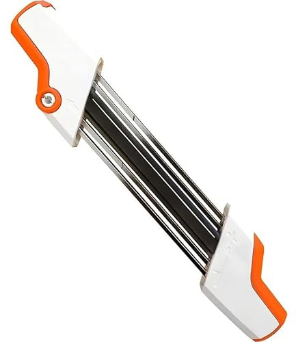 Générique Affûteuse de chaîne de tronçonneuse 2 en 1 en métal Facile à Utiliser 3/8 P 4,0 mm Remplacement pour chaîne