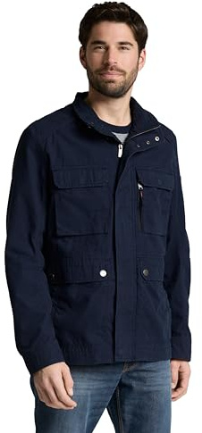TOM TAILOR Herren Feldjacke aus Baumwolle
