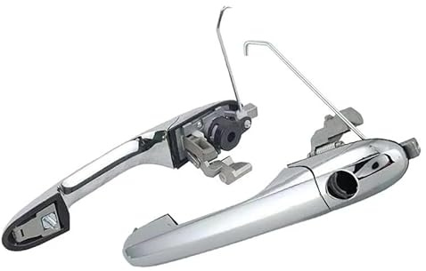 Auto Außen Türgriff Für Fiat Für 500 2007 2008 2009 2010 2011-2020 LHD Chrom Fahrerseite Türgriff(FR)