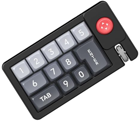 Clavier RGB Programmable Joystick Filaire Hot-Swap | Clavier programmable Pour Femmes Hommes PC Jeux Ordinateur Streaming Live En Direct Montage Vidéo Travail Musique Conception