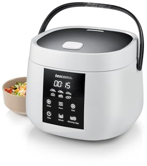 Tescoma digitaler Reiskocher, elektrischer Multifunktionskocher, Fassungsvermögen 2 Liter, 28,8 x 28,9 x 22,8 cm, 220–240 V, 500 W, Serie GrandCHEF - 908624