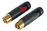 Neutrik 641080 - Cable RCA macho, NF2 °C B/2