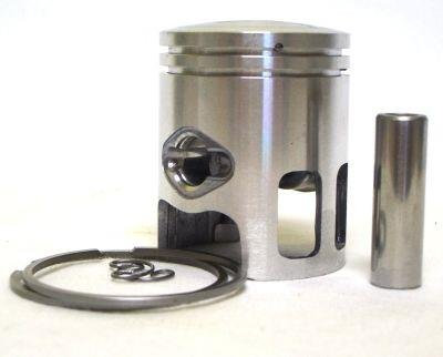 Kolben 50ccm, Ø 40mm 12mm Bolzen, für CPI Hussar Aragon Oliver Popcorn, Keeway RY8 RY6, ATU GT50 Explorer Race Spin