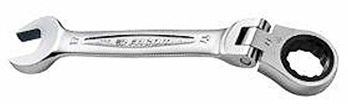 Facom - 467F13_31259 - Clé mixte à cliquet articulée 13 mm 467F13 - Clé maniable avec tête ?il compacte !