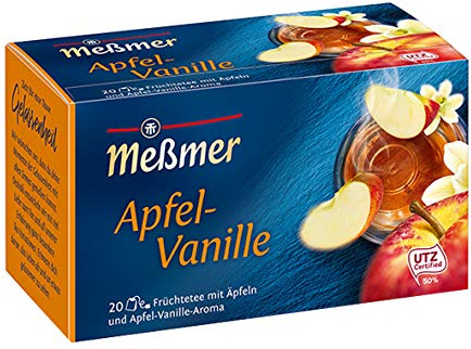 Meßmer Apfel-Vanille Früchtetee 116 g Teebeutel