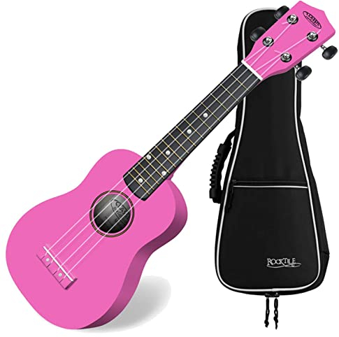 Classic Cantabile US-100 PK Ukulele Soprano Rosa Set incl. Borsa