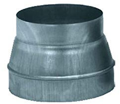 reduction conduit conique galvanisé diamètre 125/80mm