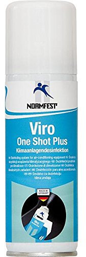 AUPROTEC Normfest High Tech Klimaanlagenreiniger Viro One Shot Plus 100 ml Klimaanlagendesinfektion (1 Dose)
