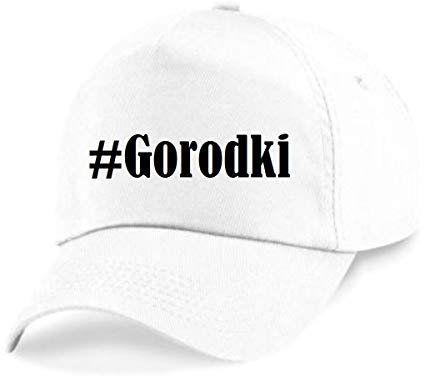 Reifen-Markt Base Cap Hashtag #Gorodki Größe Uni Farbe Weiss Druck Schwarz