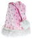 Ciffre Weihnachtsmütze Nikolausmütze Rosa Pink Plüsch mit Glitzer Staub Dicker Fellrand X20