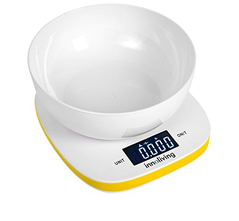 Innoliving INN-132O Bilancia da Cucina Digitale, plastica