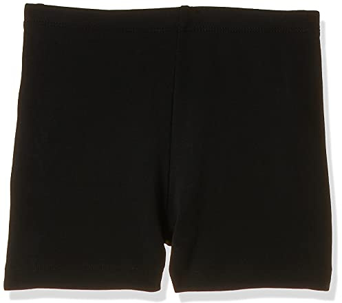 The Children's Place Girls' Basic Cartwheel Short, Black, Medium