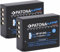 PATONA 2X Platinum NP-W126s Akku 1210mAh Ersatzakku kompatibel mit Fuji Fujifilm XM5 X100F X100V X100VI XA1 XA2 XA3 XA5 XS10 XT3 XT20 XT30 II XT5 XT50 X-M5 X-S10 X-T3 X-T50 NP W126s NPW126s NP-W126