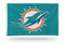 Rico Industries NFL Miami Delfine 90 x 150 cm einseitige Bannerflagge mit Ösen
