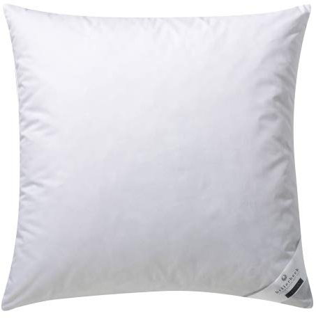 Billerbeck Kopfkissen Clivia 30 – Kissen in 60 x 80 cm - Daunenkissen mit weicher Stützkraft - 70% Federn, 30% Daunen