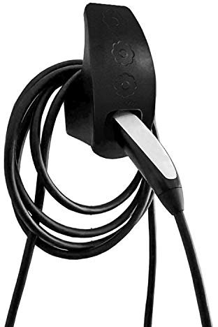State Warehouse Tesla Charging Cable Organizer, Black, 7.87 Inches, Compact, Screw-In, Charger Holder, Electric Vehicle Charging Station Accessories