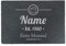 Personalised Engraved Rectangular Slate Cheeseboard with Extra Matured Design, Personalise with Any Name and Year, Perfect for Any Cheese Lover for Any Occasion