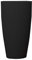 Standwaschbecken TWZ316 aus Mineralguss - 50 x 50 x 90 cm - Farbe wählbar, Farbe:Schwarz matt