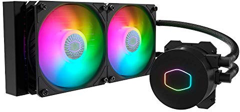 Getue Cooler Master MasterLiquid ML240L V2 ARGB 簡易水冷CPUクーラー MLW-D24M-A18PA-R2 FN1402