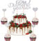13 Stücke 60 Diamond Years Cake Topper 60. Hochzeit Kuchendeckel Herz Jubiläums Tortendeko Torten Kuchen Kuchendeko Diamantenes Jubiläum Dekoration für Geburtstag