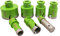 FACHLICH Diamant Fliesenbohrer Set 20/25/35/40/50/68mm M14 Diamantbohrer Lochsäge mit 20mm Diamant Fasenfräser für Porzellan Fliese Granit Marmor